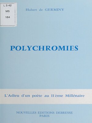 cover image of Polychromies